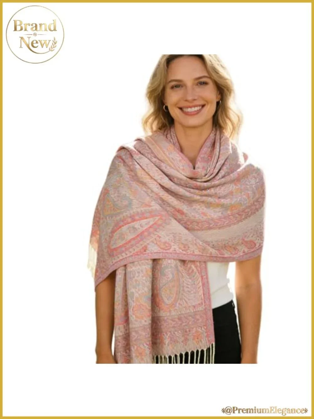 N/A paisley pashmina